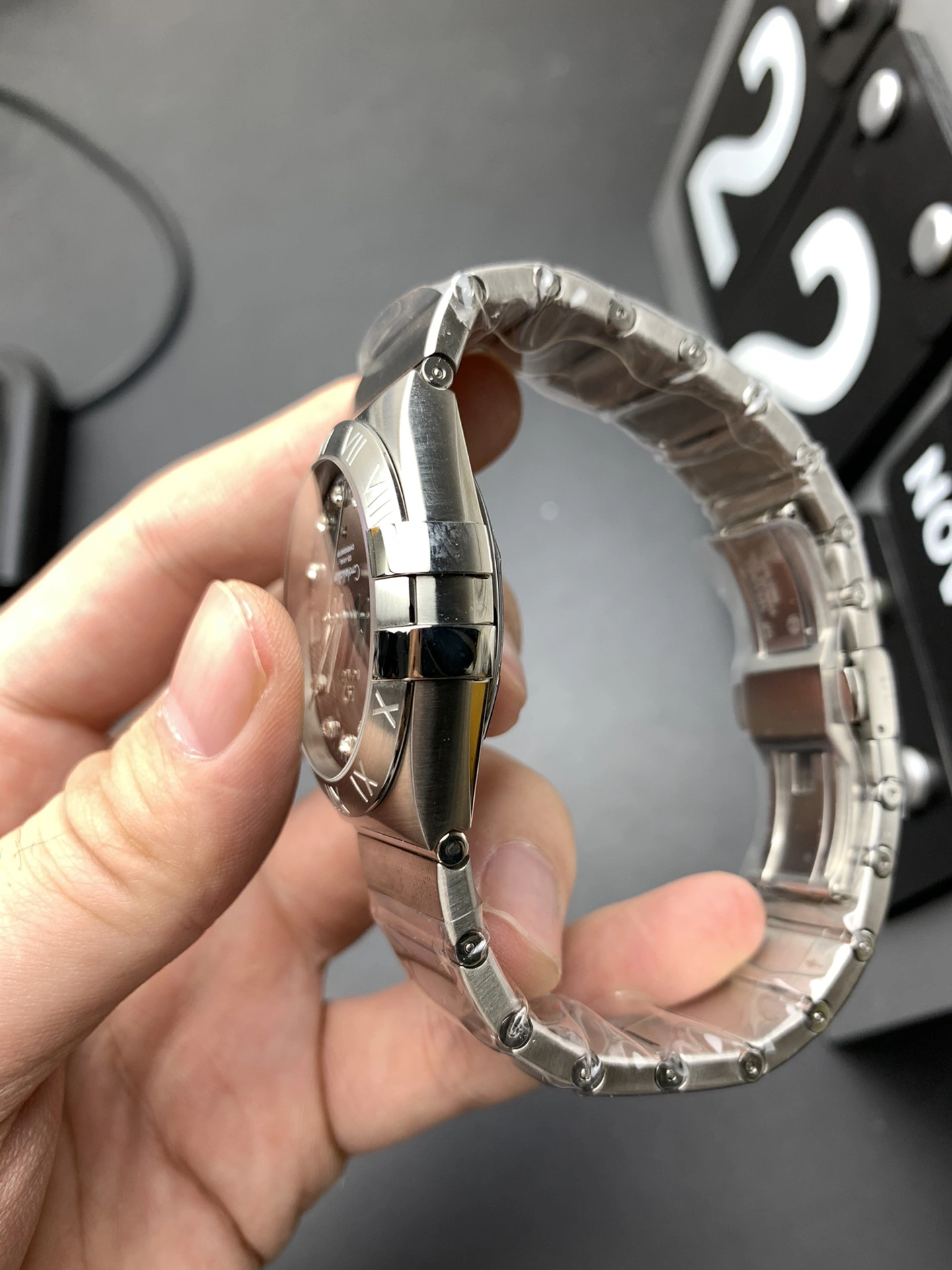 Chic CBD Factory Omega Constellation Co-Axial 38mm Black Diamond Dial (123.10.38.21.51.001) 1:1 Super Clone – DD8500 Movement 315